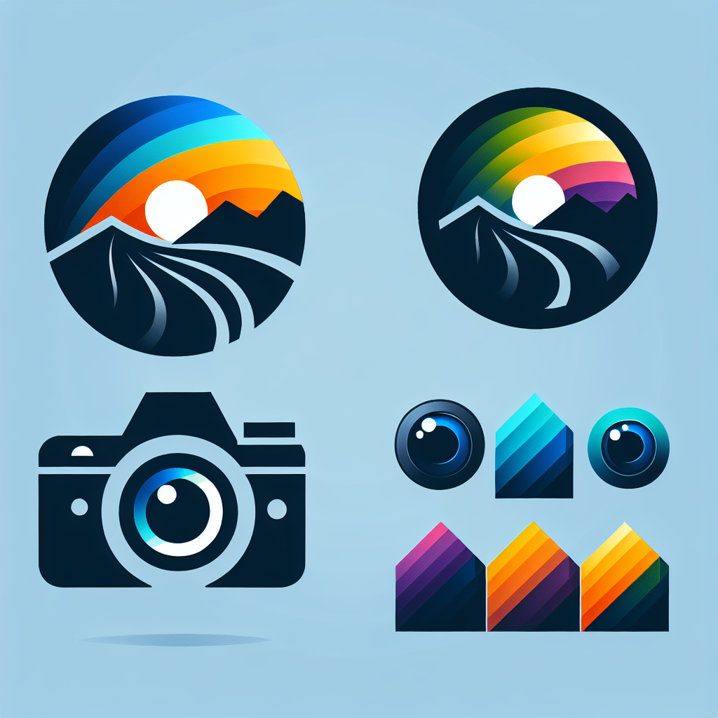 A logo for a photography site focused on capturing life's moments through a lens, with a professional and artistic touch that reflects the passion for visual storytelling.